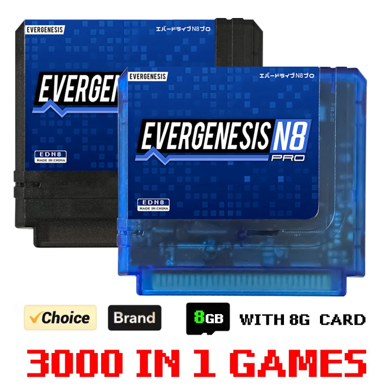 Retro Gaming Accessories - 3000 in 1 Spielkarten ED N8