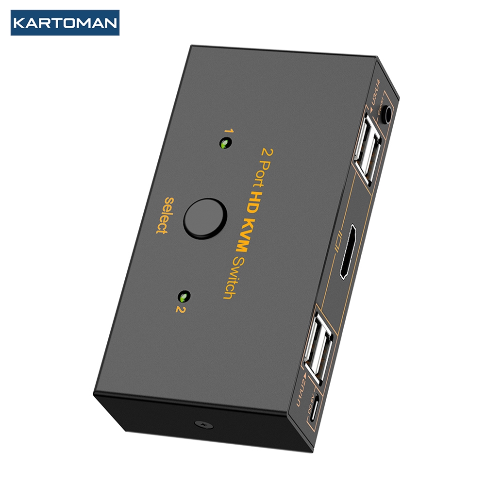 Controller Adapter Usb - KVM-Switch USB 2.0 HDMI-kompatibler 4K-Splitter Drucker