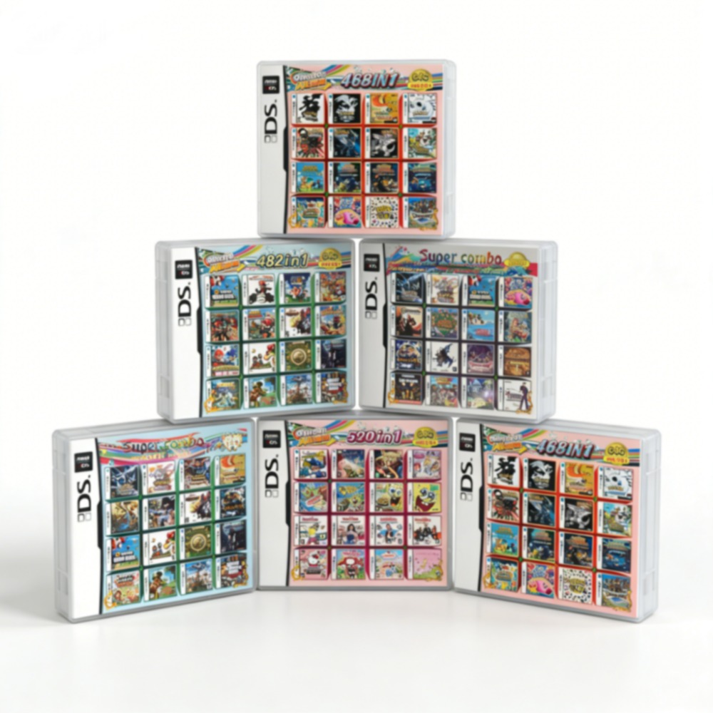 Retro Gaming Accessories - Pokemon-Themen-Multispielspielmodul für DS/3DS/NDSL/2DS - Vorinstalliert mit