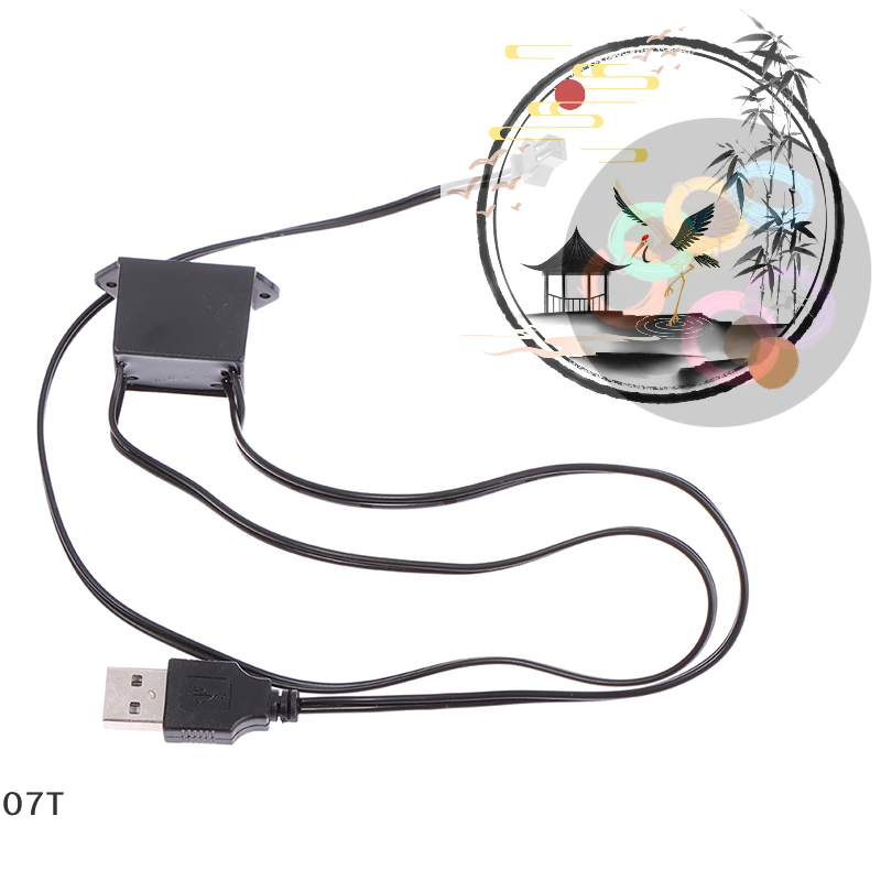 Controller Adapter Usb - 5V USB-Adapter-Treiber: 1-5M EL-Draht Elektrolumineszenz-Licht-Controller Inverter