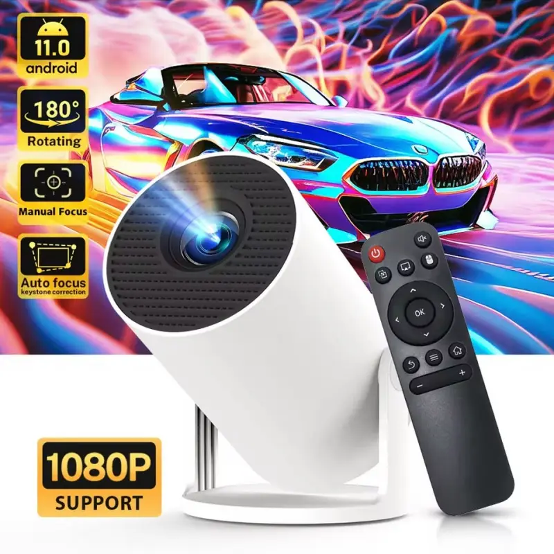 Retro Gaming Projector - 1pc Tragbare 1080P Projektor HY300 270
