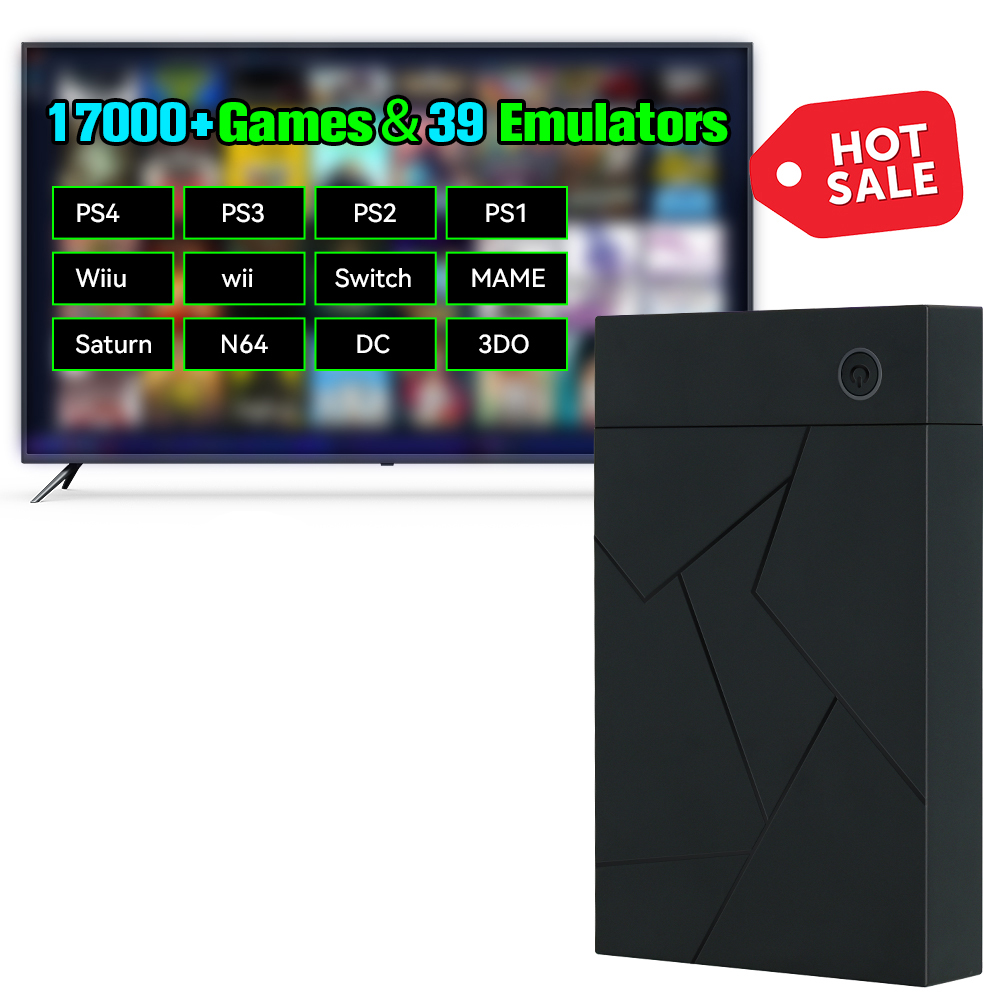 Retro Gaming Hard Drive - 3 TB Gaming HDD Retro Emulation