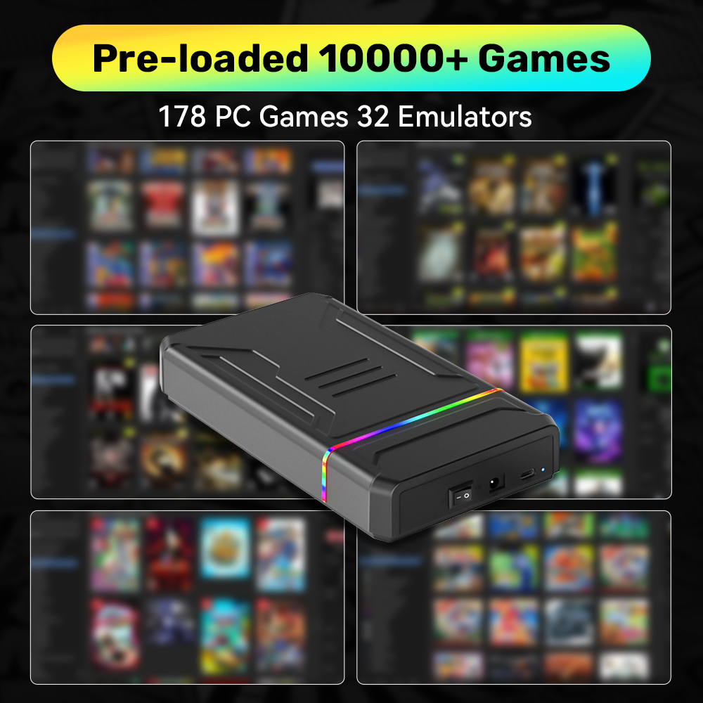 3 TB externer Retro-Spiele-HDD – Retro Gaming Hard Drive Bewertung und Preis