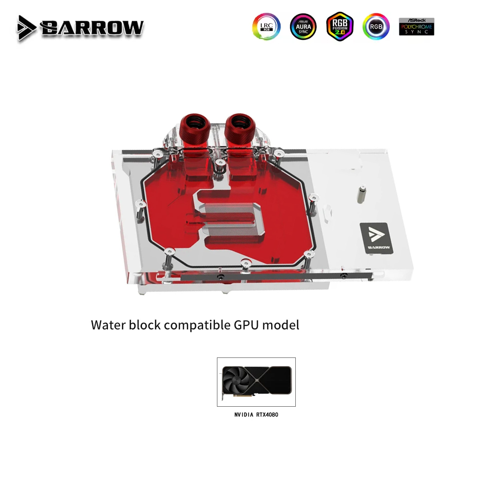 Barrow GPU-Wasserblock für NVI – Nvidia Vga Rtx 4080 Bewertung und Preis