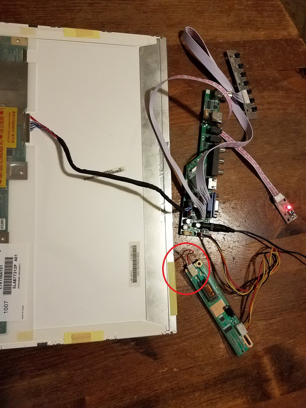 TV56 Controller Board Kit mit  – Controller Adapter Usb Bewertung und Preis