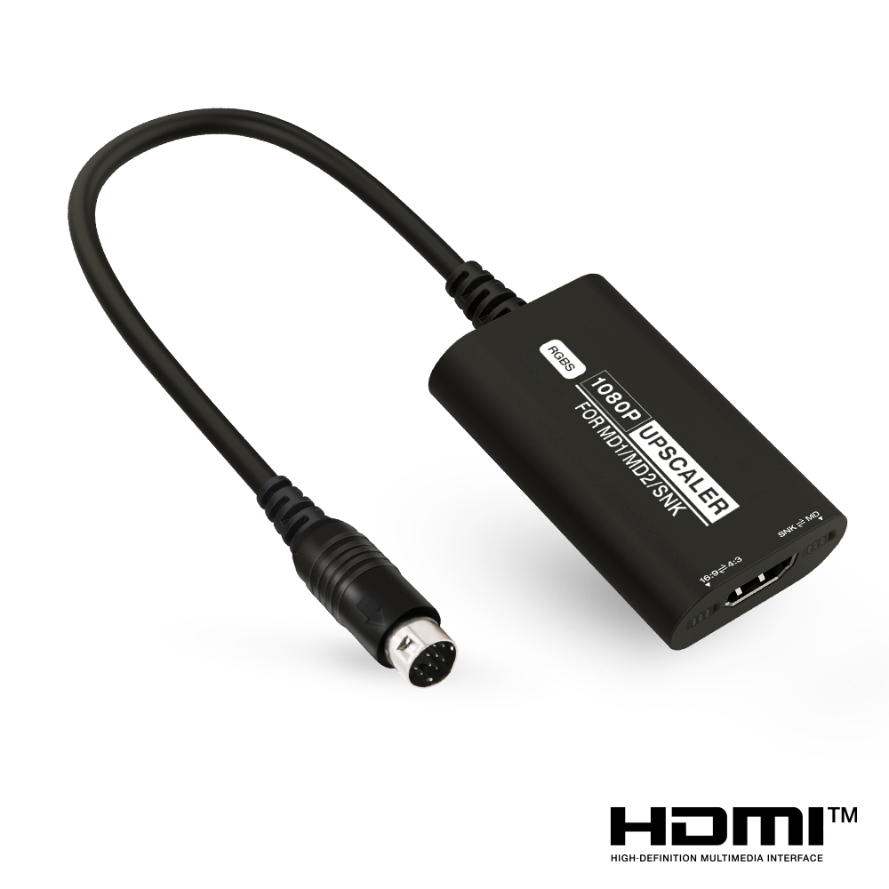 RGBS-Upscaler für SEGA MD1 MD2 – Retro Gaming Hard Drive Bewertung und Preis