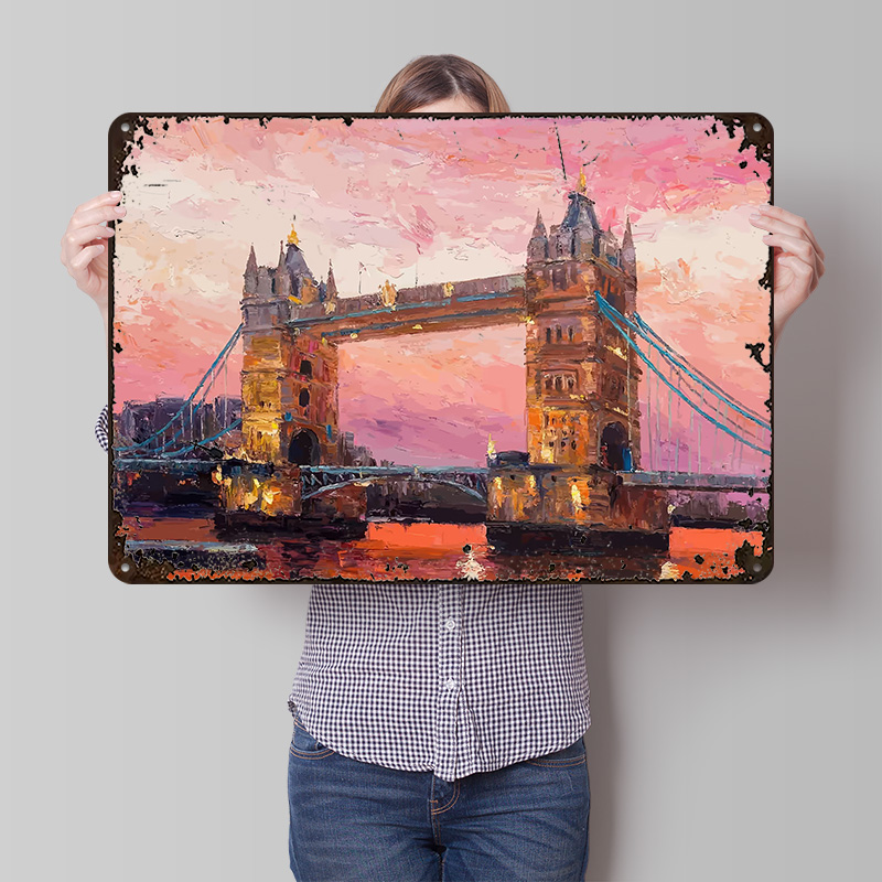 Reise nach London Metallposter – Retro Gaming London Bewertung und Preis