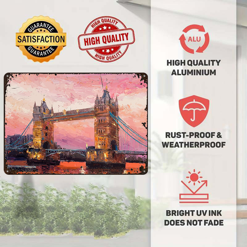 Reise nach London Metallposter – Retro Gaming London Bewertung und Preis