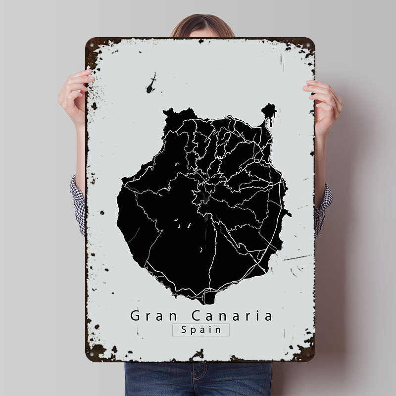 Gran Canaria Island Karte Meta – Retro Gaming Island Bewertung und Preis