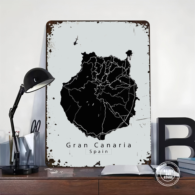 Gran Canaria Island Karte Meta – Retro Gaming Island Bewertung und Preis