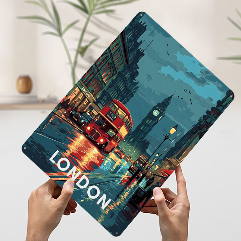 London Big Ben Blechposter Maß – Retro Gaming London Bewertung und Preis