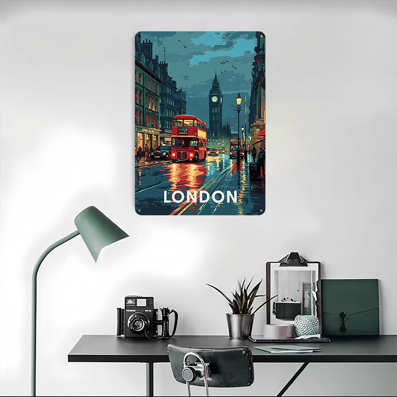 London Big Ben Blechposter Maß – Retro Gaming London Bewertung und Preis