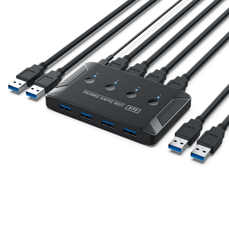 4-in-4-out KVM USB3.0 Switch,  – Controller Adapter Usb Bewertung und Preis
