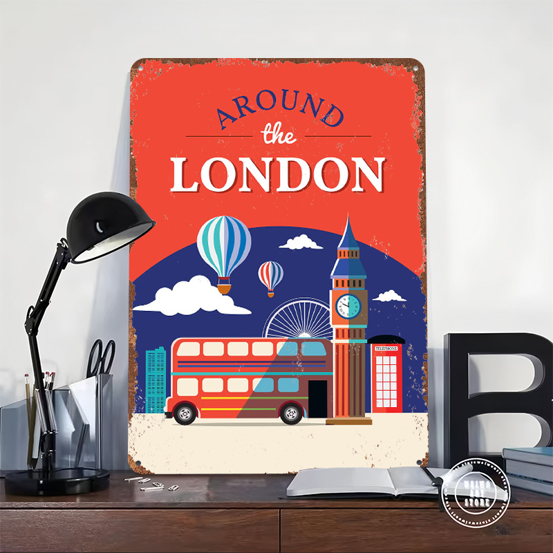 London-Reise-Metallposter: Ind – Retro Gaming London Bewertung und Preis