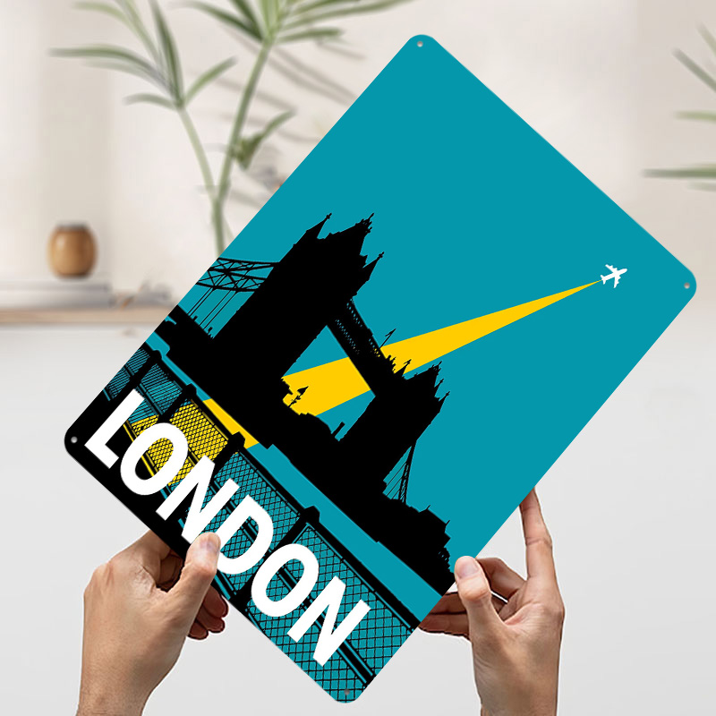 London Reise-Poster mit Tower  – Retro Gaming London Bewertung und Preis