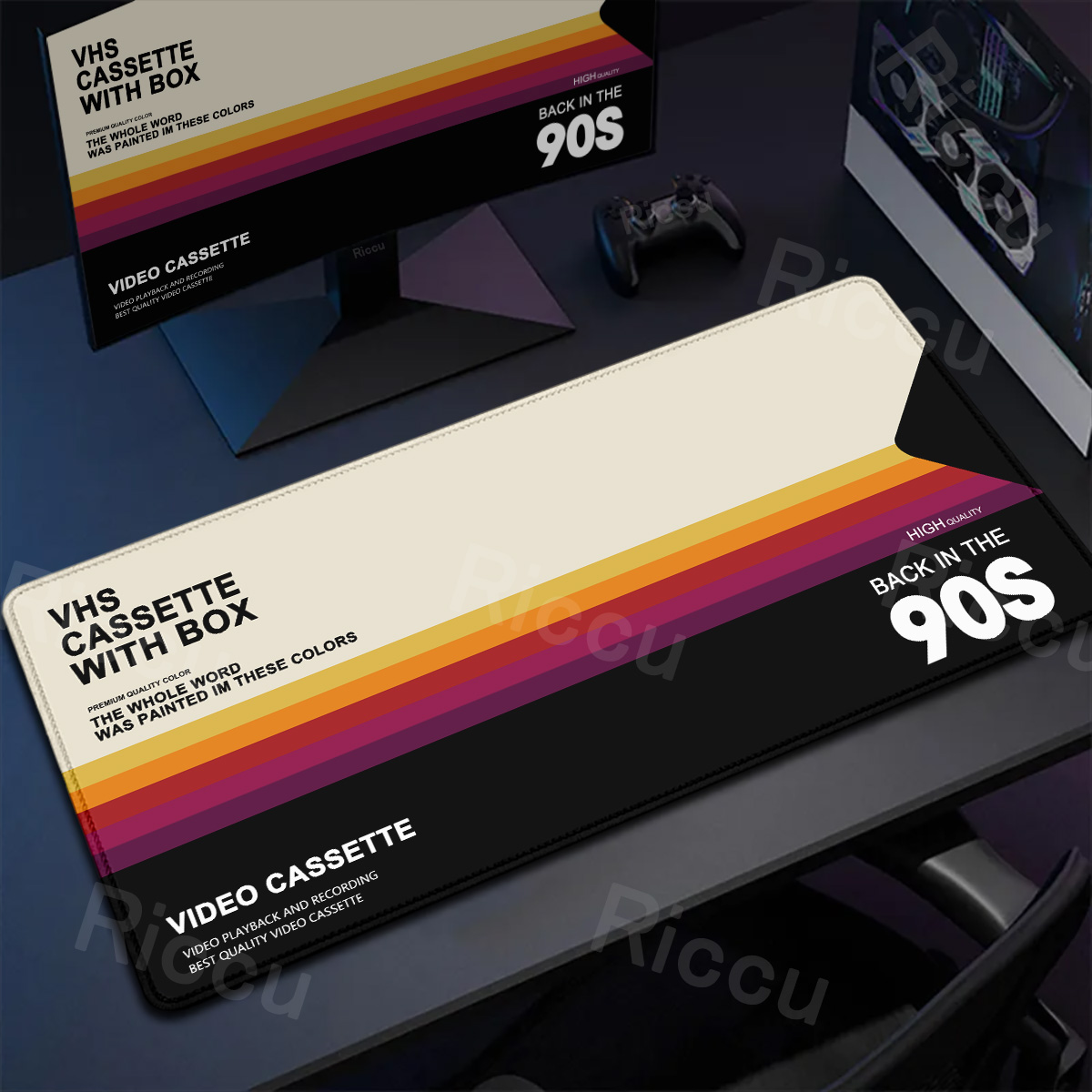 Retro-Mauspad im VHS-Stil, XXL – Retro Gaming Keyboard Bewertung und Preis