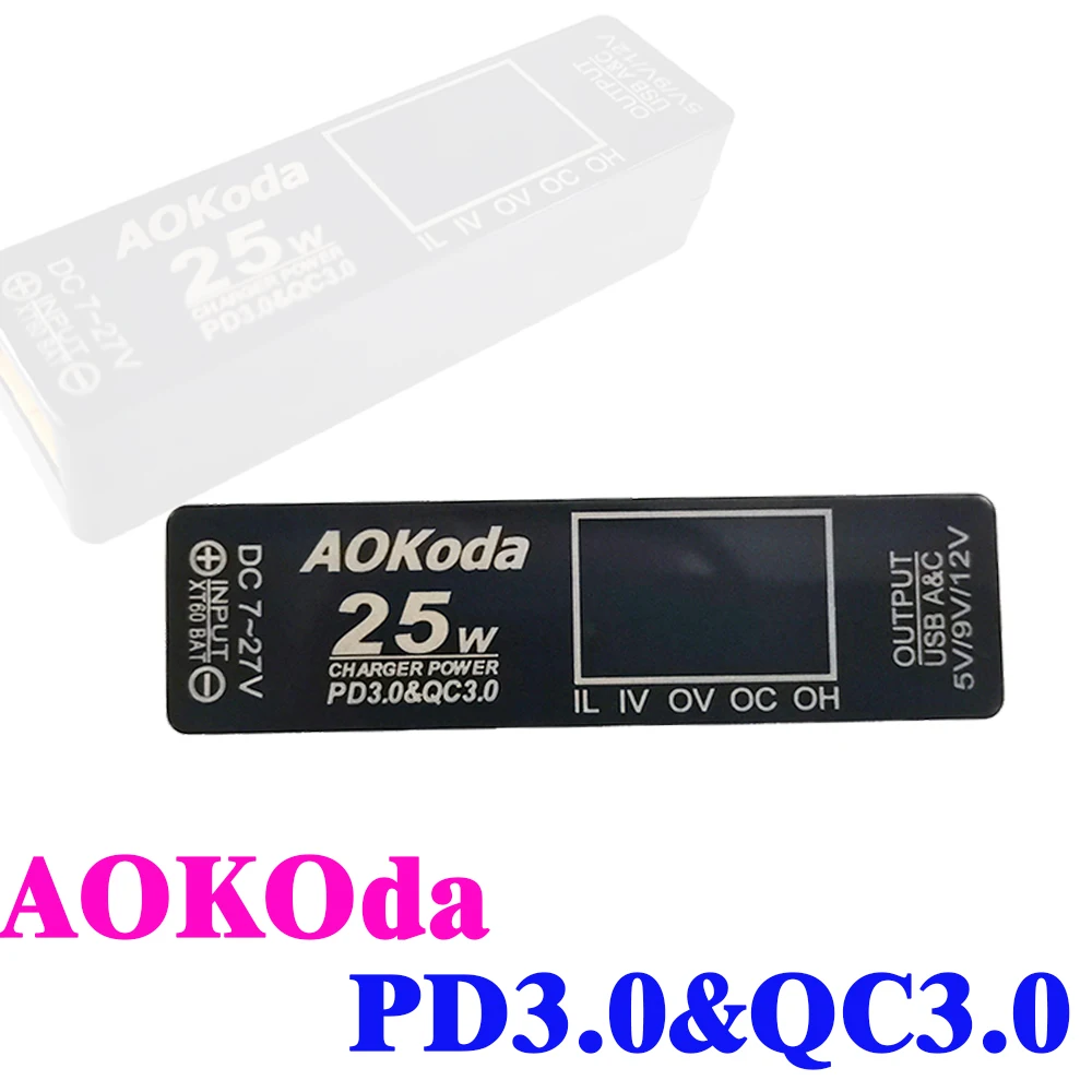 AOKoda XT60 zu PD3.0 Lipo-Akku – Controller Adapter Usb Bewertung und Preis