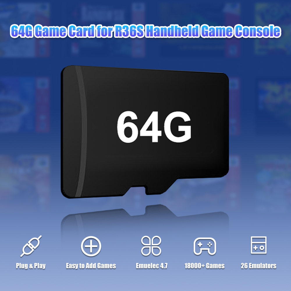 64G Game TF-Karte für R36S Vid – Retro Gaming N64 Bewertung und Preis