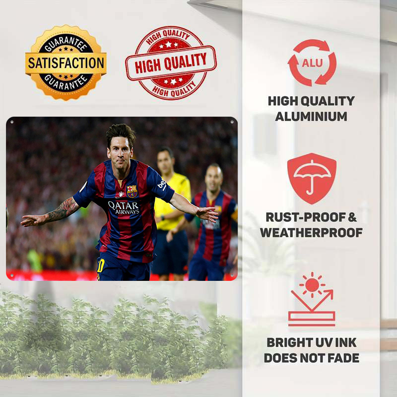 Lionel Messi Fußball-Poster, p – Retro Gaming At Home Bewertung und Preis