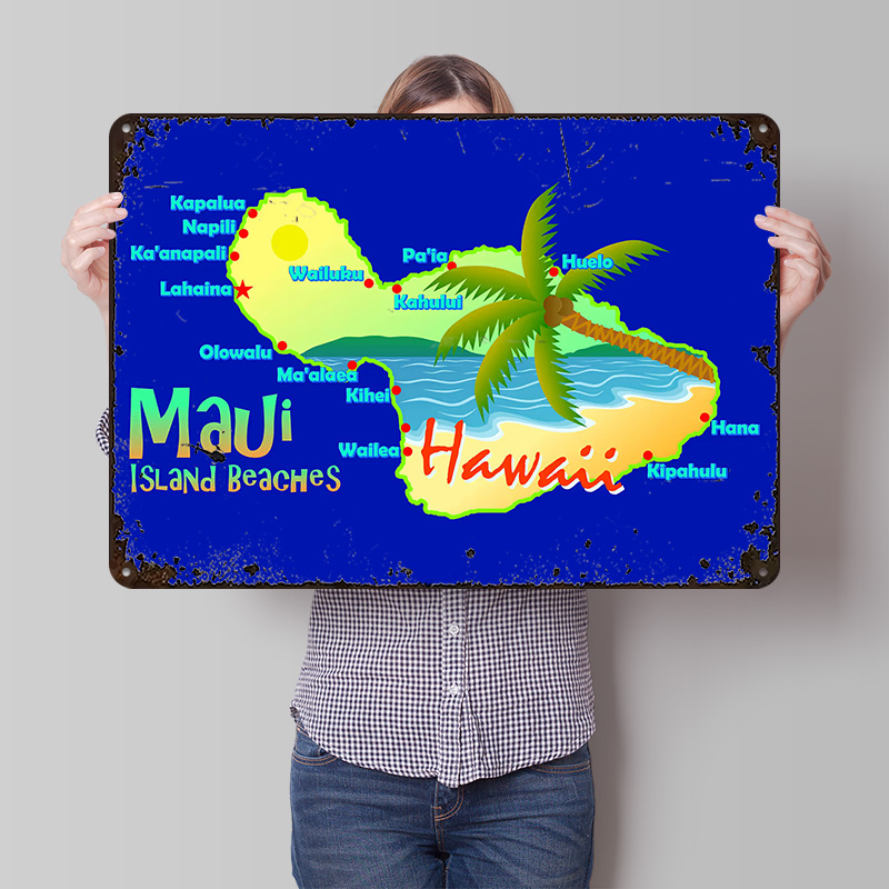 Maui Hawaii Insel-Strände Kart – Retro Gaming Island Bewertung und Preis