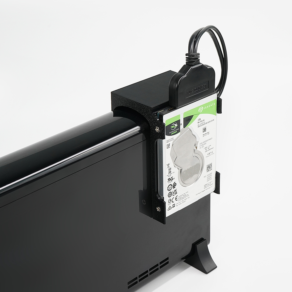 Schwarzer 3D-gedruckter HDD-Fe – Retro Gaming Hard Drive Bewertung und Preis