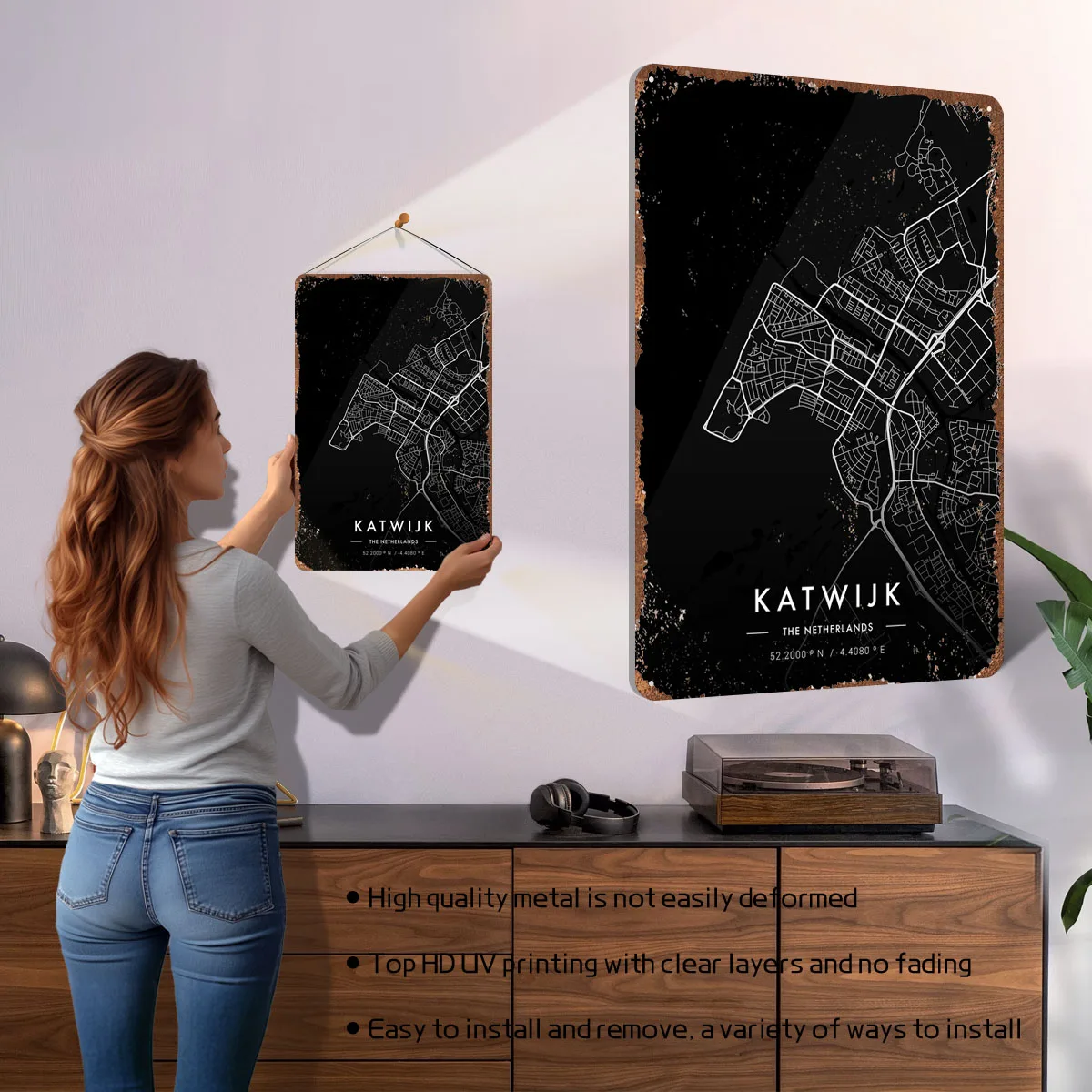 Katwijk Stadtplan Dunkles Post – Retro Gaming At Home Bewertung und Preis