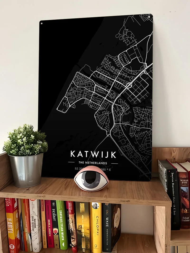 Katwijk Stadtplan Dunkles Post – Retro Gaming At Home Bewertung und Preis