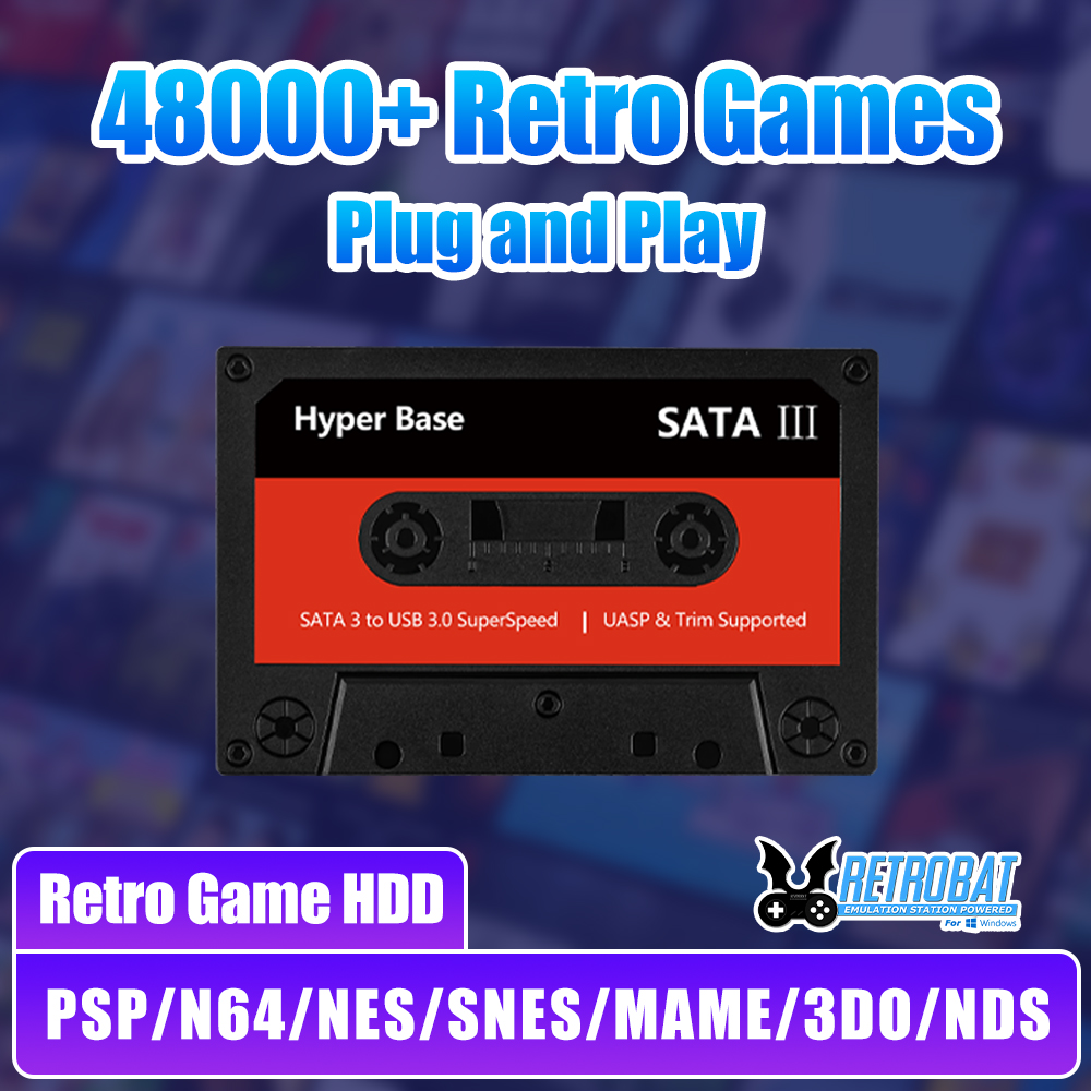 Batocera 500G Game-Festplatte, – Retro Gaming Hard Drive Bewertung und Preis