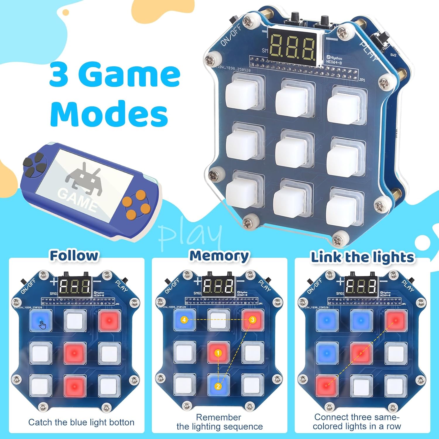 3-in-1-Retro-Spiel-Lötset, DIY – Retro Gaming Gift Ideas Bewertung und Preis