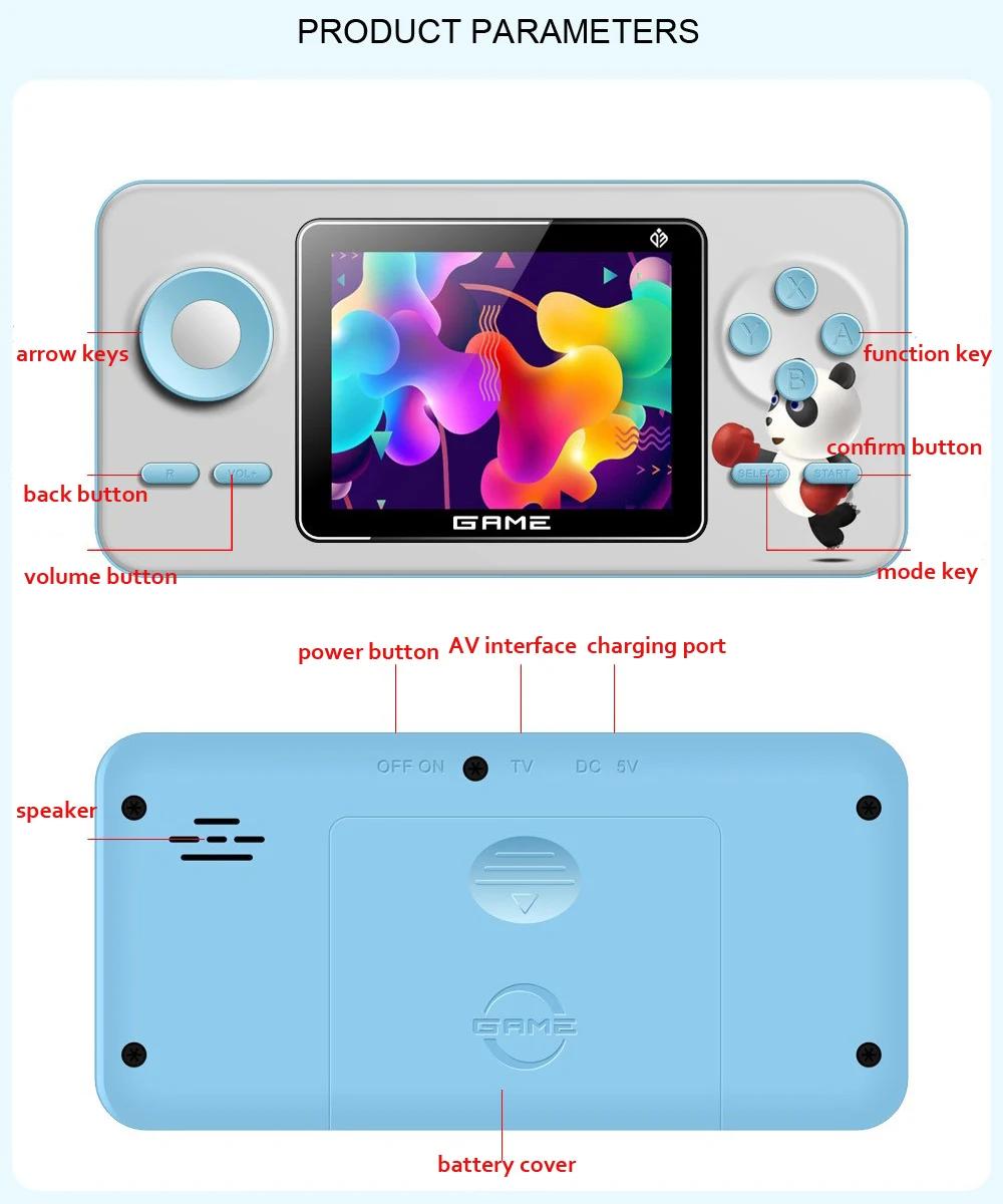 Neue S5 Mini Retro-Videospielk – Retro Gaming Download Bewertung und Preis