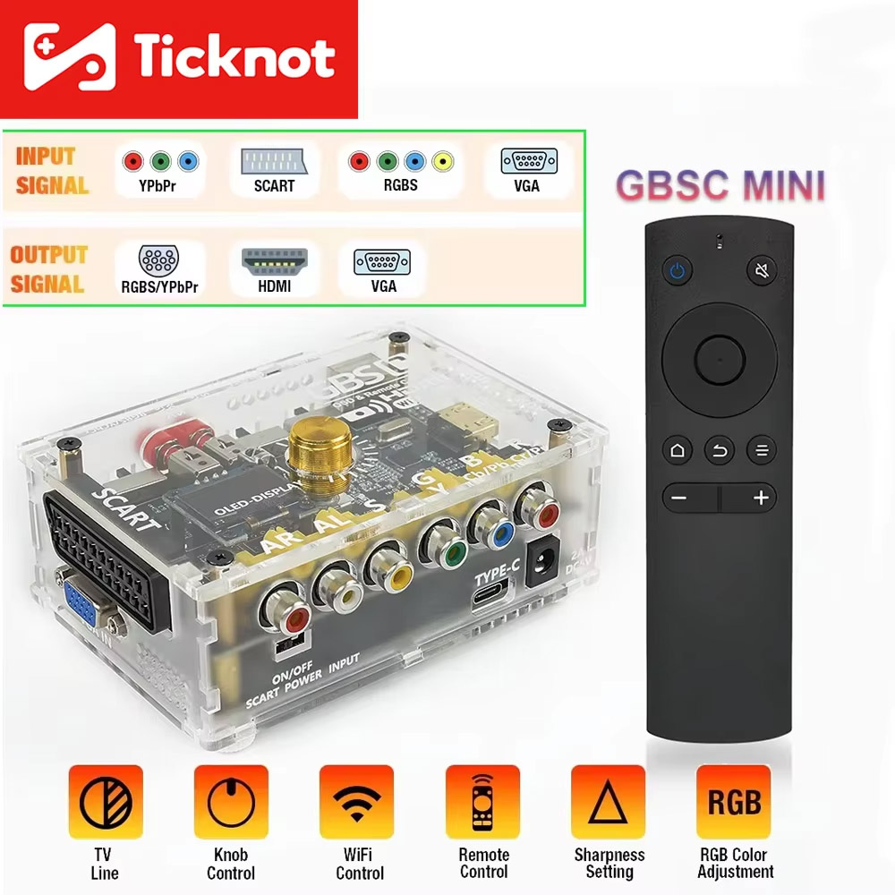 TicKnot GBS Control GBSC MINI  – Retro Gaming Hard Drive Bewertung und Preis
