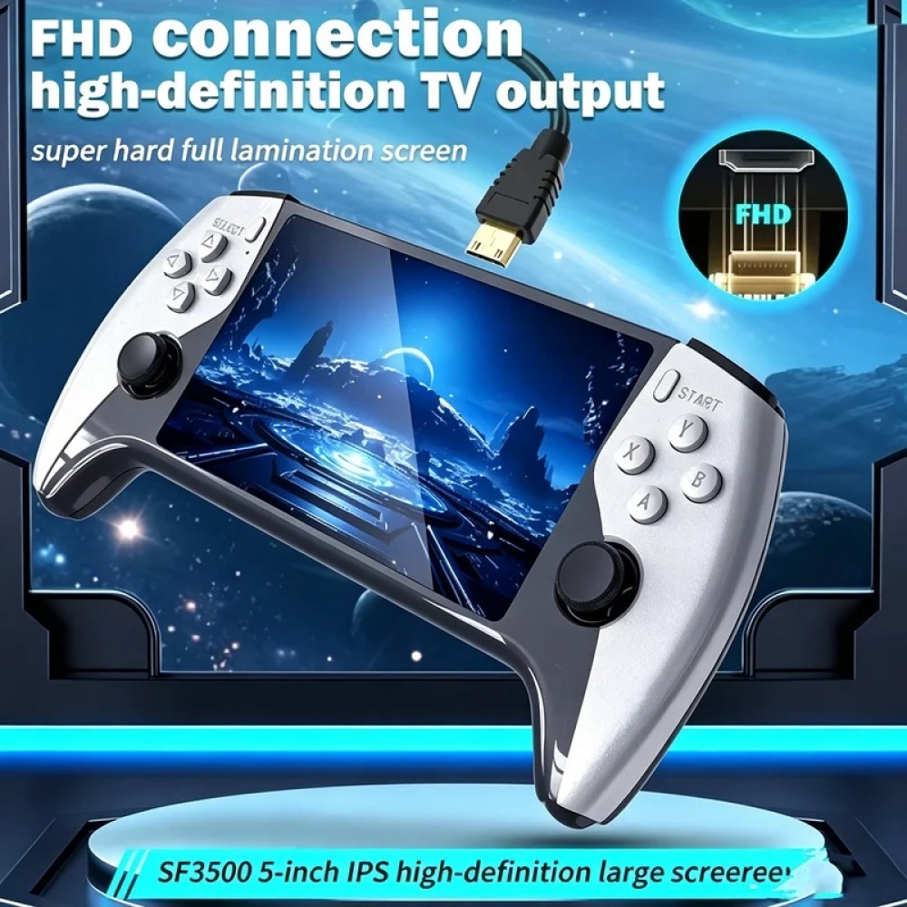 SF3500 5 Zoll Handheld-Spielko – Retro Gaming Download Bewertung und Preis